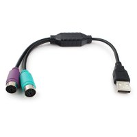  Gembird Cablexpert 2xPS/2 - USB AM Black UAPS12-BK