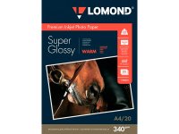  Lomond 1100301 Bright Super Glossy A4 340g/m2  20 