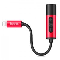  HOCO LS6 Lightning to 3.5mm Red
