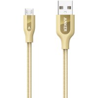  Anker Powerline+ Micro USB 0.9m Gold A8142HB1 908154