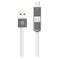  Nillkin Plus Cable 2 in 1 USB-Micro - Lightning White P-DC NK-Plus
