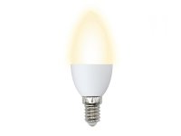 Volpe Optima Свеча LED-C37-6W/WW/E14/FR/O 10214