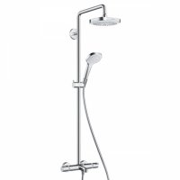     Hansgrohe Croma Select E 180 2jet Showerpipe 27352400