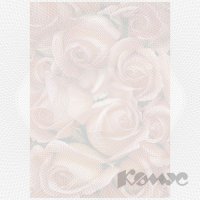 Дизайн-бумага Ковер из роз (А 4, 90 г/м², 20 листов в пачке)