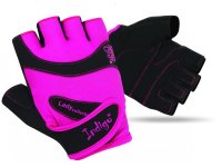 Перчатки атлетические Indigo SB-16-1729 размер M Pink-Black