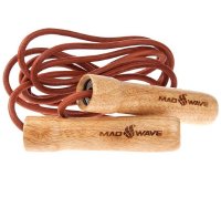  Mad Wave Wooden Skip Rope Brown M1321 04 0 00W