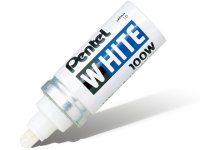   Pentel 6.5mm White X100W