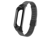  Apres  Xiaomi Mi Band 3 Metal Mesh Strap Black