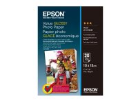  Epson Value Glossy Photo Paper 183g/m2 10x15cm 20  C13S400037
