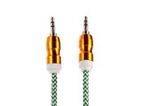  Earldom Aux-11 Jack 3.5mm - Jack 3.5mm Green