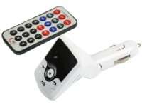 Трансмиттер СИМА-ЛЕНД USB/Mp3/WMA/AUX/MicroSD White 2506787