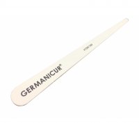 Пилка-наждак Germanicure GM-1828-WOOD (100/180) White 37377