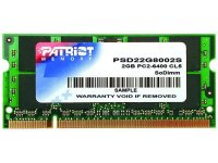  Patriot Memory DDR2 SO-DIMM 800MHz PC2-6400 - 2Gb PSD22G8002S