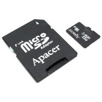   MicroSDHC 16Gb Apacer (AP16GMCSH4-R) Class 4 microSDHC + 