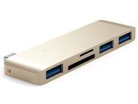  USB Satechi Type-C USB Hub  Macbook Gold ST-TCUHG