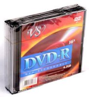  DVD-R 4,7 GB 16x SlimCase (5 ) VS