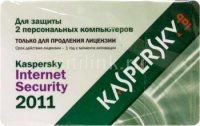   Kaspersky Internet Security 2011 Russian Edition. 2-Desktop 1 year Renewal Card (KL1837