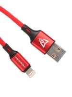  Monsterskin Raptor USB - Lightning 2.0m Red 11395