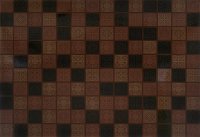 Плитка настенная Arabesque 25x35 см 1.4 м 2 цвет коричневый