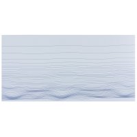 Плитка настенная Декор " Марис Волны " 30 х 60 см цвет белый