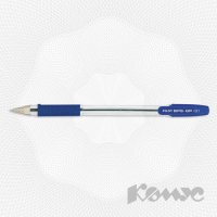 Ручка шариковая Pilot BPS-GP-Е F (резиновая манжета, 0,25 мм, синий ст.)