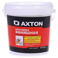 Шпатлевка финишная Axton для влажных помещений 1,5 кг