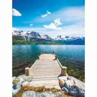 Фотообои бумажные " Природа Норвегии " 140x200 c м