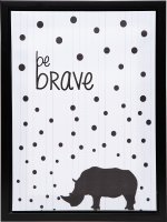      "Be brave" 30  40 