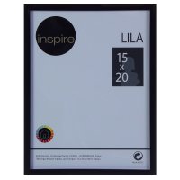 Рамка Inspire "Lila", 15 х 20 см, цвет черный