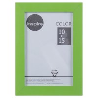 Рамка Inspire "Color", 10 х 15 см, цвет зеленый