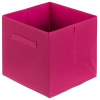 Короб 31x31x31 см полиэстер цвет розовый
