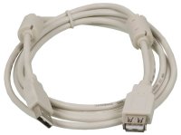Удлинитель NingBo USB - USB (USB2.0-AM/AF-1.8M-MG) 1.8 м белый