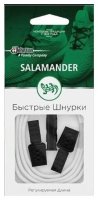 Шнурки для обуви Salamander Быстрые шнурки белый