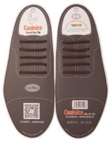 Шнурки для обуви Coolnice 30378 коричневый