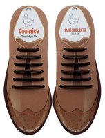 Шнурки для обуви Coolnice 30357 коричневый