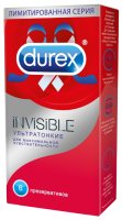 Трансформатор Презервативы Durex Invisible лимитированная серия 6 шт.