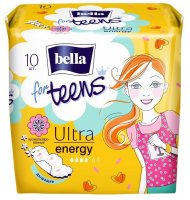 Bella прокладки for teens ultra energy deo fresh 10 шт.