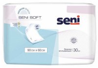 Памперсы Пеленки Seni Soft SE-091-SO30-J03, 60 х 90 см (30 шт.)