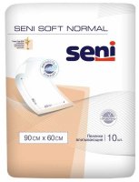 Пеленки гигиенические Seni Soft Normal SE-091-SN10-J03, 60 х 90 см (10 шт.)