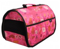 Переноска-сумка для собак Lion Lux M 43 х 27 х 29 см розовый