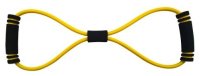 Эспандер универсальный Indigo восьмерка Latex Light (00020790) желтый/черный