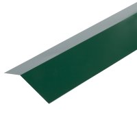 Планка карнизная с полиэстеровым покрытием 2 м цвет Зеленый
