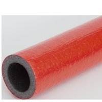 Изоляция для труб СуперПротект, O18 мм, 100 см, полиэтилен, цвет красный