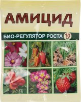 Средство для защиты растений от болезней и вредителей Амицид 10 мл