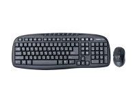 Беспроводной набор клавиатура+мышь SVEN Comfort 3400 Wireless, черный, 104+8 клавиш, классическая ра