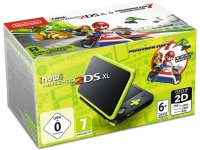   Nintendo 2DS XL White-Lime + Mario Kart 7 ConNd2D15