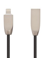 Кабель Liberty Project для USB-Lightning 8 pin Панцирь 1m Black 0L-00040508