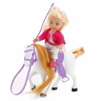 Кукла Shantou Gepai с лошадкой 1705O731