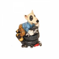 Сувенир Shantou Gepai Собака автолюбитель H043175