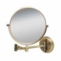 Зеркало косметическое на кронштейне Fixsen Antik FX-61121 бронза